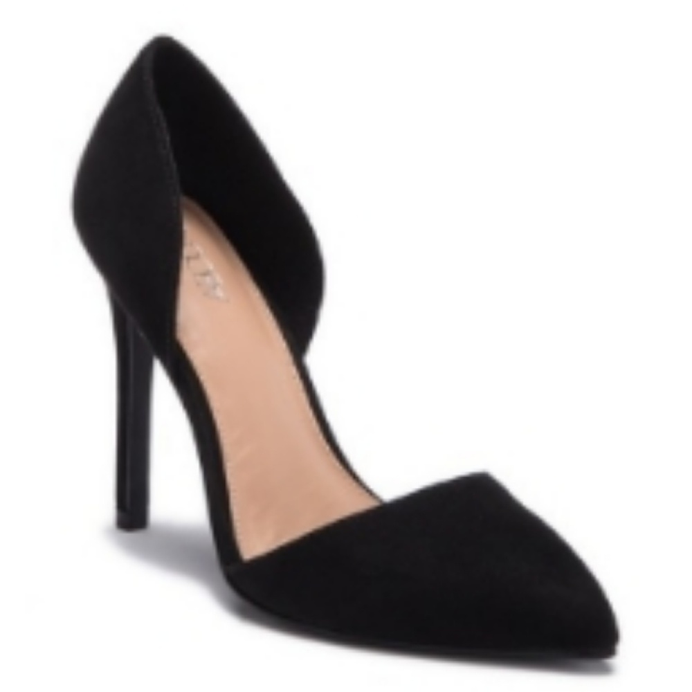 Abound black d'orsay heels